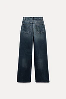 FULL LENGTH TRF HIGH RISE WIDE LEG JEANS