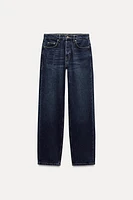 STRAIGHT CUT MID RISE JEANS ZW COLLECTION