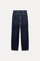 STRAIGHT CUT MID RISE JEANS ZW COLLECTION