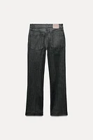 ZW COLLECTION HIGH WAIST CROPPED BOOTCUT JEANS