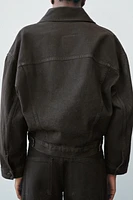 WAXED OVERSIZE JACKET ZW COLLECTION