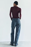 RELAXED MID WAIST JEANS ZW COLLECTION