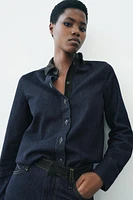 DENIM COMBINATION SHIRT ZW COLLECTION