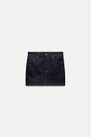 SHORT DENIM SKIRT ZW COLLECTION