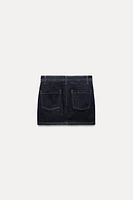 SHORT DENIM SKIRT ZW COLLECTION