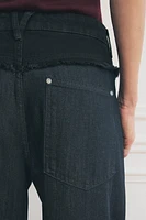 MID WAIST BARREL JEANS ZW COLLECTION