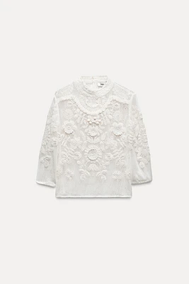 EMBROIDERED TOP ZW COLLECTION