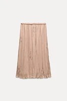 SPARKLE MIDI SKIRT ZW COLLECTION