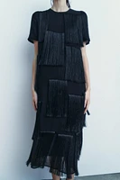 FRINGE MIDI DRESS ZW COLLECTION