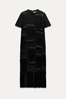 FRINGE MIDI DRESS ZW COLLECTION