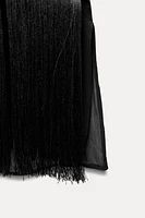 FRINGE MIDI DRESS ZW COLLECTION