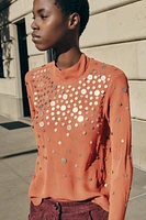 STUDDED BLOUSE ZW COLLECTION