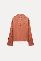 STUDDED BLOUSE ZW COLLECTION