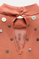 STUDDED BLOUSE ZW COLLECTION