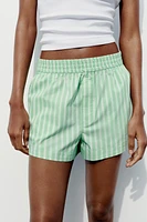 STRIPED SHORTS