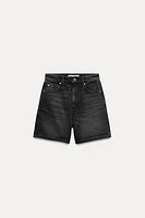 Z1975 HIGH-WAISTED MOM FIT SHORTS