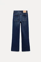 HIGH-WAISTED MINI FLARE JEANS Z1975