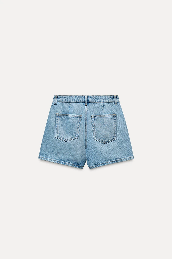 DENIM WRAP SKORT Z1975