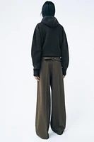 BELTED PANTS WITH DARTS ZW COLLECTION