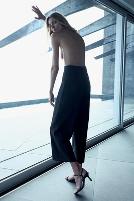 WIDE LEG CULOTTE PANTS ZW COLLECTION