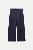 PLEATED PANTS ZW COLLECTION