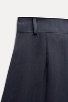 PLEATED PANTS ZW COLLECTION