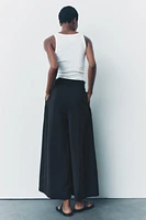 PLEATED PANTS ZW COLLECTION