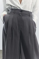 PLEATED PANTS ZW COLLECTION