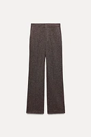 STRAIGHT LEG PANTS WITH TOPSTITCHING ZW COLLECTION