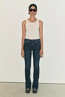 LOW RISE CONTOUR BOOTCUT JEANS ZW COLLECTION