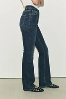 LOW RISE CONTOUR BOOTCUT JEANS ZW COLLECTION