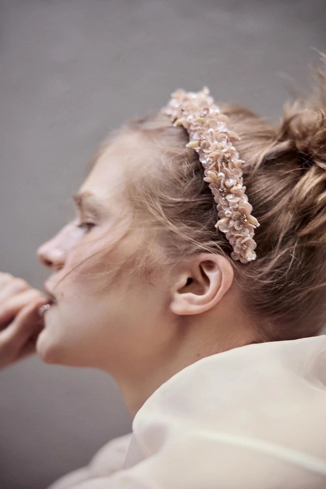 BEADED SEQUIN HEADBAND