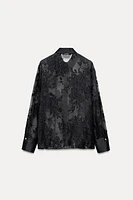 DEVORÉ SEMI-SHEER SHIRT