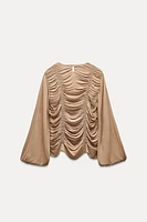 DRAPED TOP ZW COLLECTION