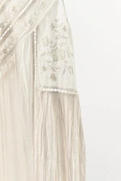 EMBROIDERED NIGHTDRESS STYLE DRESS