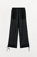 TIED HEM PANTS