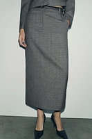 BELTED PENCIL SKIRT ZW COLLECTION