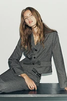 CROPPED BLAZER ZW COLLECTION