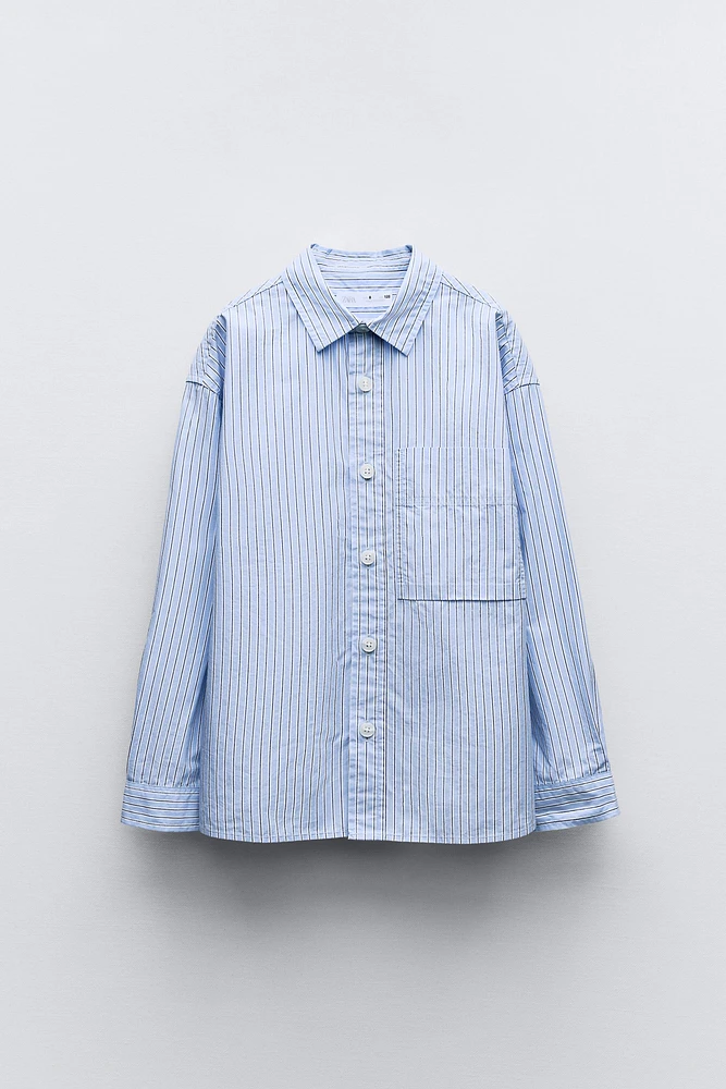 STRIPED POCKET SHIRT