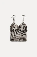 ANIMAL PRINT TOP ZW COLLECTION