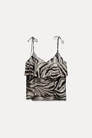 ANIMAL PRINT TOP ZW COLLECTION