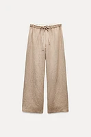 100% LINEN PANTS ZW COLLECTION