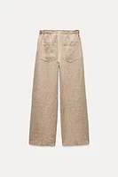 100% LINEN PANTS ZW COLLECTION