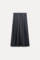 Z1975 DENIM WRAP SKIRT