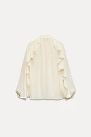 RUFFLED ROMANTIC BLOUSE