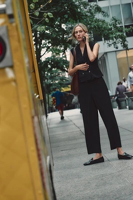 MATCHING WIDE JUMPSUIT