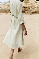 LINEN TUNIC DRESS