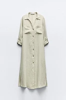 LINEN TUNIC DRESS