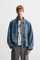 RELAXED FIT DENIM JACKET