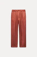 FLOWY PLEATED PANTS ZW COLLECTION